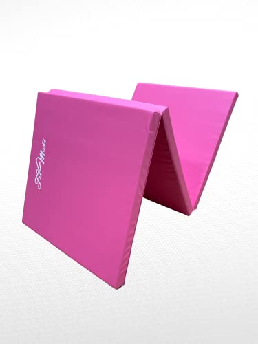 FitMats Premium 3-Panel Exercise Mat – Tri-Fold Portable Fitness Mat for Yoga, Pilates, Stretching & Martial Arts
