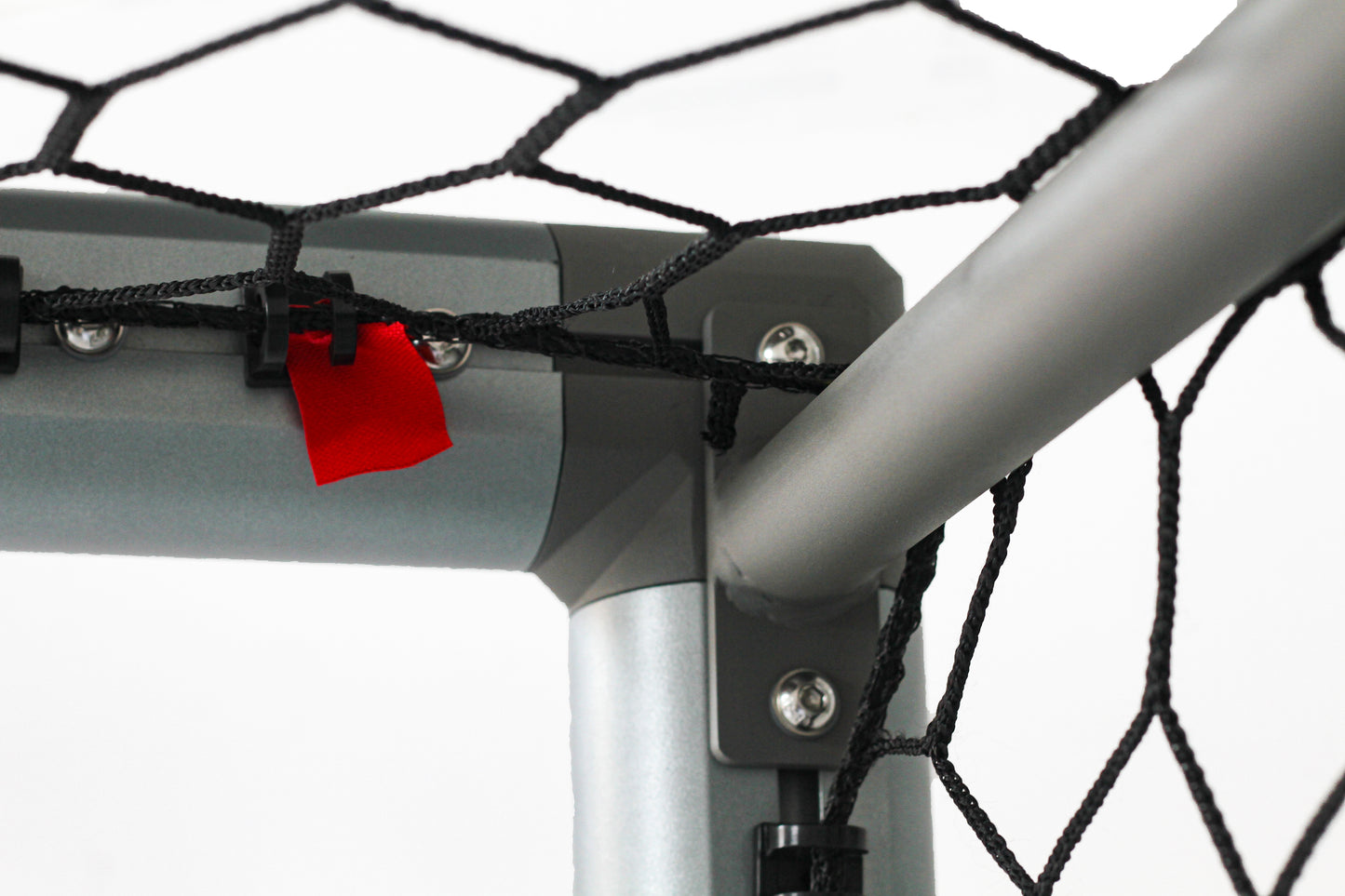 Vallerta 18 X 7 Ft. ALUMINUM Heavy Duty Soccer Goal with Premium Net, All Season, Rust Proof, Super Durable, Regulation Size.