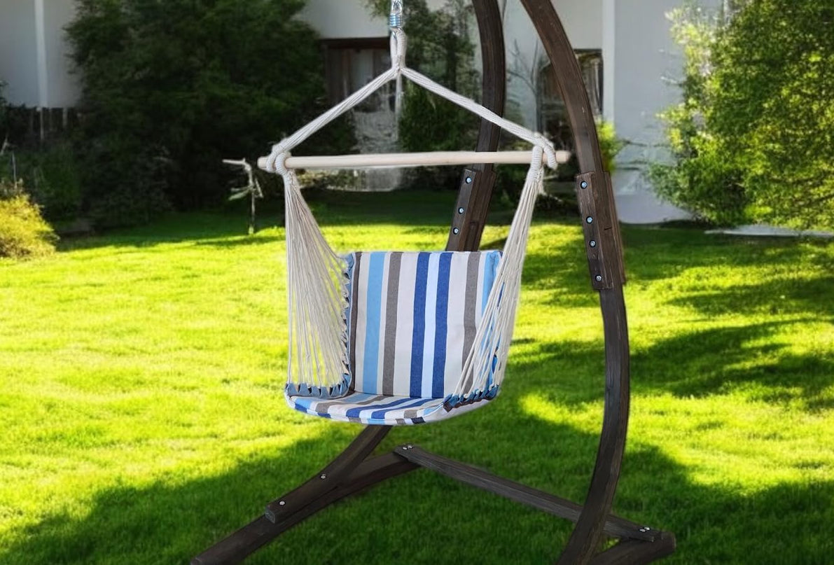 Petra Leisure Hanging Chair – Cozy Hammock Swing for Home, Patio & Garden Relaxation (265 lb Capacity, Stand Not Included)