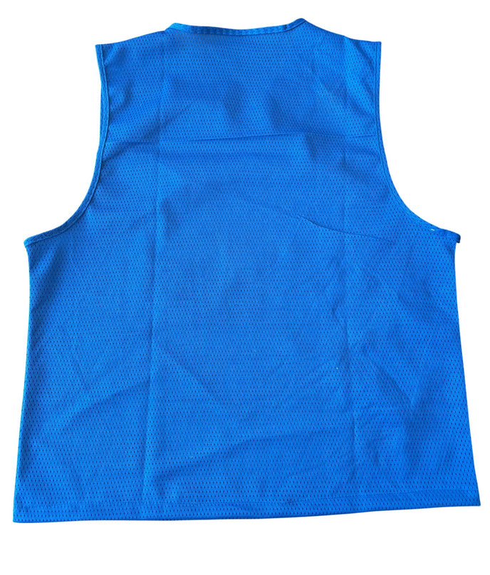 Vallerta Soccer Training Vest for Kids & Adults – Lightweight Mesh Scrimmage Pinnies, Sizes S/M High Visibility