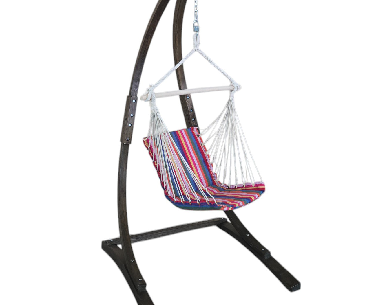Petra Leisure Hanging Chair - Cozy Swing for Home & Garden Relaxation. 265LB Weight Capacity (Stand NOT Included)