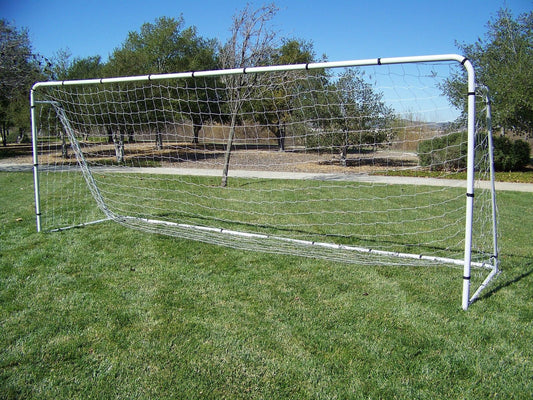 Vallerta® 18.5 X 6.5 Ft. Heavy Duty Steel Frame Goal w/Weatherproof Net