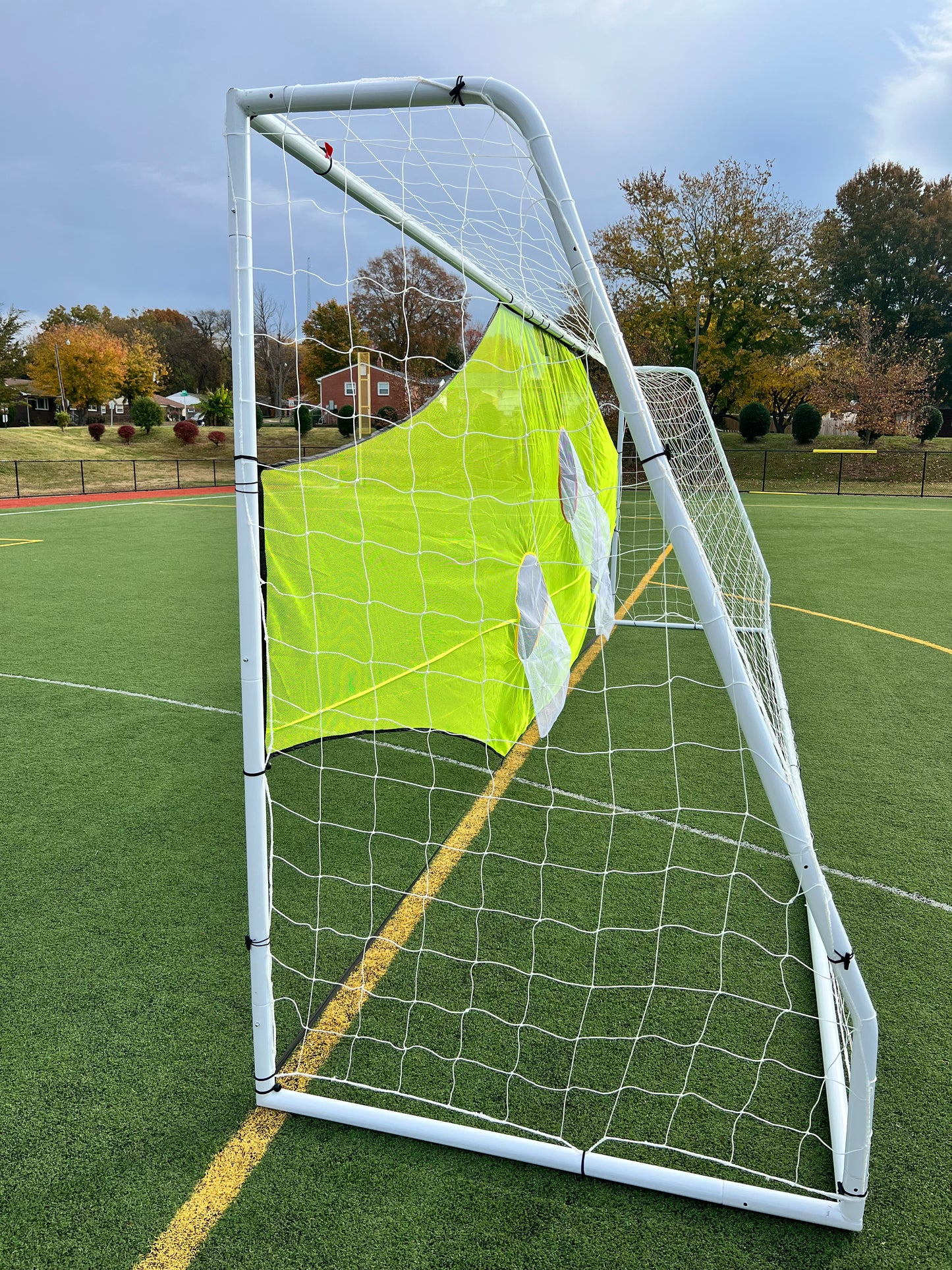 Vallerta® Skill-Shot 24x8 Ft. Professional Soccer Shooting Practice Target Net & Rebounder (soccer frame not included)