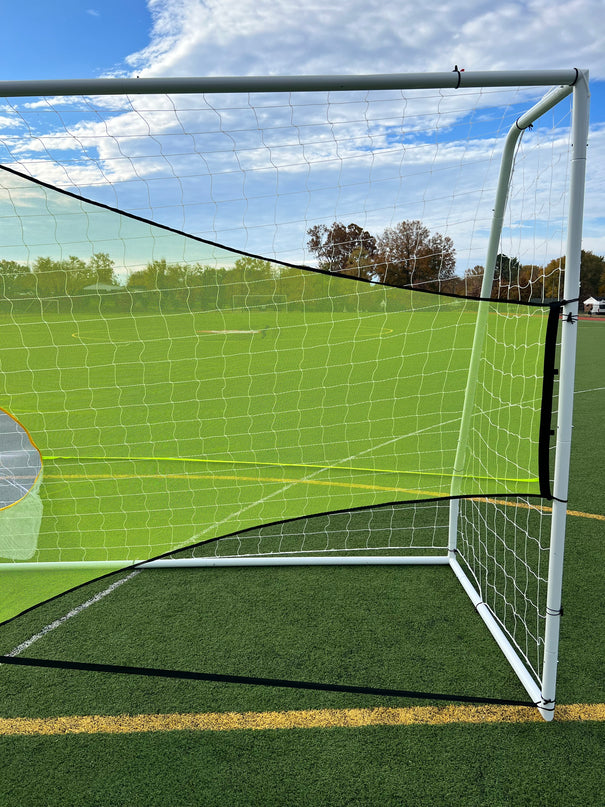 Vallerta® Skill-Shot 24x8 Ft. Professional Soccer Shooting Practice Target Net & Rebounder (soccer frame not included)