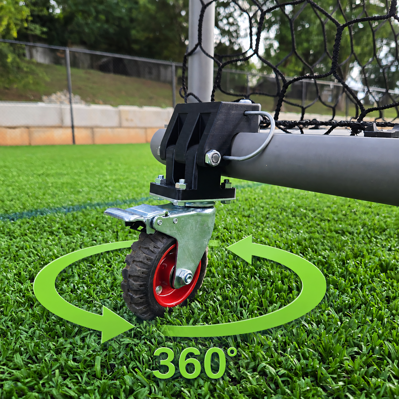 Heavy Duty Wheel Kit for Vallerta Aluminum Goals (fits all sizes)