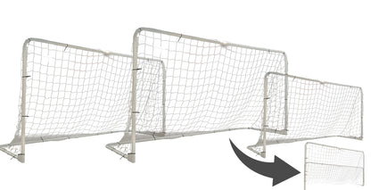 Vallerta Folding Soccer Goal, Portable, Light Weight, Steel Frame, Easy to Carry, Perfect for Solo/Team Practice Training
