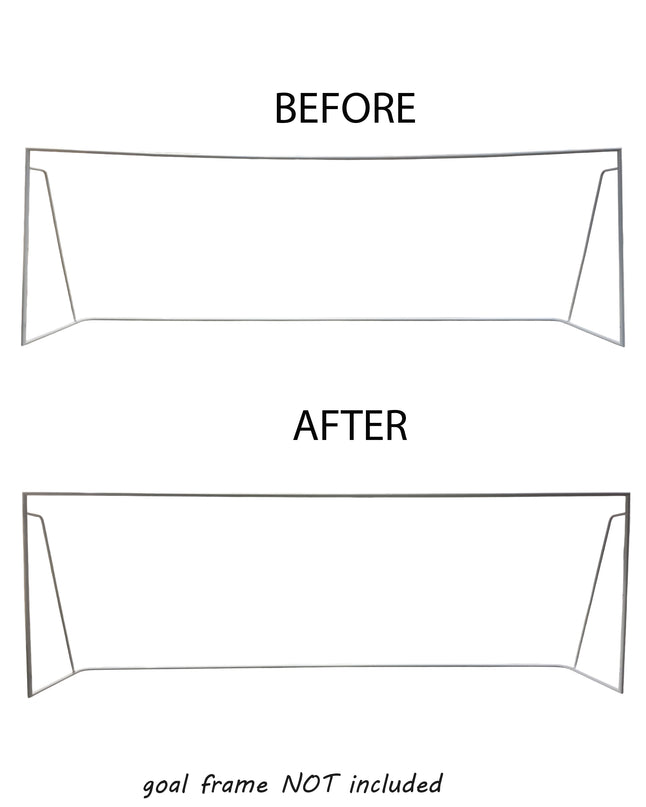 Vallerta / PASS Soccer Goal Bolt Hardware Kit – Crossbar Upgrade for 2” Steel Frame Goals – Replaces Push Pins (4 Bolts, Nuts & Washers)