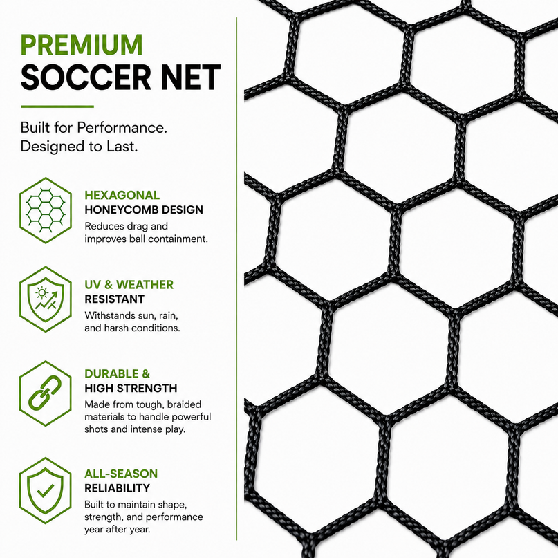 Replacement Goal Nets (Aluminum)