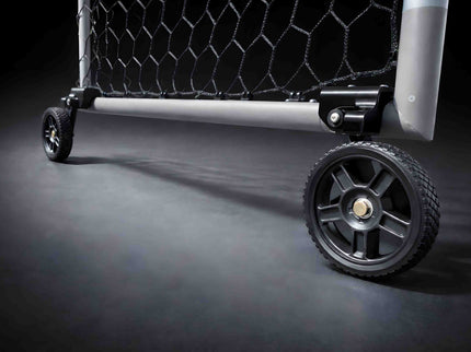 Vallerta Soccer Goal Wheel Kit – Heavy-Duty 6” Wheels, Fits 2” Steel Tubing Goals, All-Weather (Set of 4)