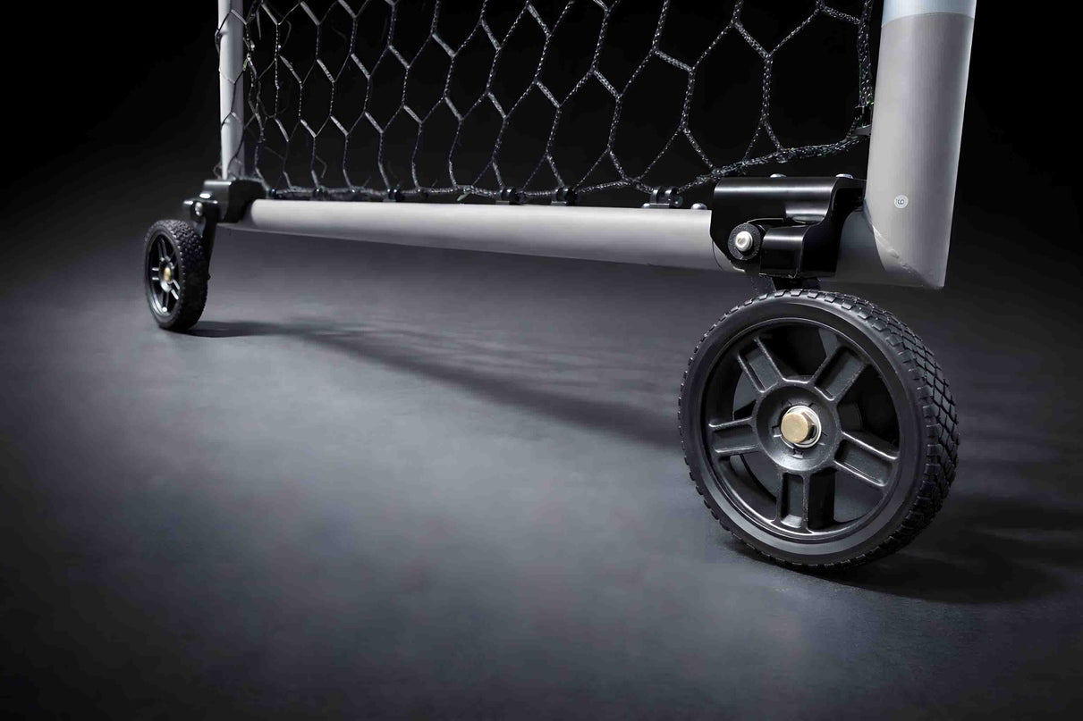 Vallerta Soccer Goal Wheel Kit – Heavy-Duty 6” Wheels, Fits 2” Steel Tubing Goals, All-Weather (Set of 4)