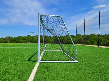 Vallerta 24 X 8 Ft. ALUMINUM Heavy Duty Soccer Goal with Premium Net, All Season, Rust Proof, Super Durable, Regulation Size.