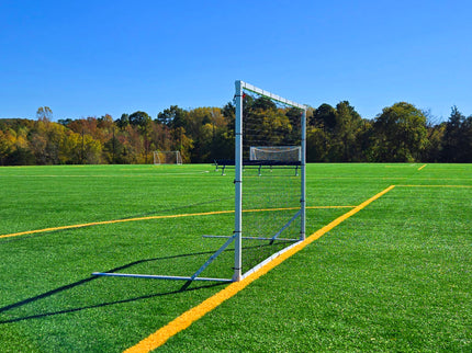 PASS® 8 x 5 Ft. 3MM Industrial Steel Frame Training Rebounder w/ 5 Angle Positions. Portable Soccer, Baseball, Softball, Basketball, Lacrosse Practice Aid