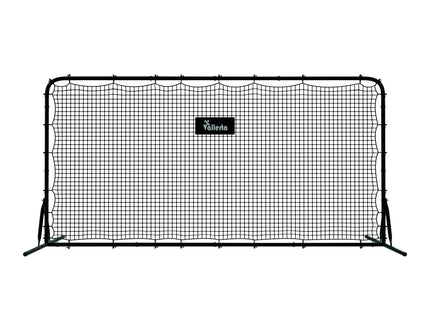 Vallerta® 12x6 Steel Frame Soccer Rebounder Backstop Wall w/Carry Case. Perfect for Solo/Team Kickback Practice and Pass Training. Improve Touch/Passing & Ball Control Skills! US Owned