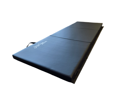 FitMats Premium 3-Panel Exercise Mat – Tri-Fold Portable Fitness Mat for Yoga, Pilates, Stretching & Martial Arts