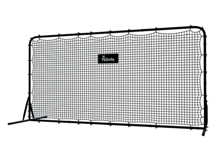 Vallerta® 12x6 Steel Frame Soccer Rebounder Backstop Wall w/Carry Case. Perfect for Solo/Team Kickback Practice and Pass Training. Improve Touch/Passing & Ball Control Skills! US Owned