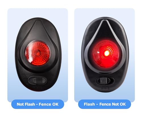 Electric Fence Warning Lights, Fencing Safety Indicator Lights