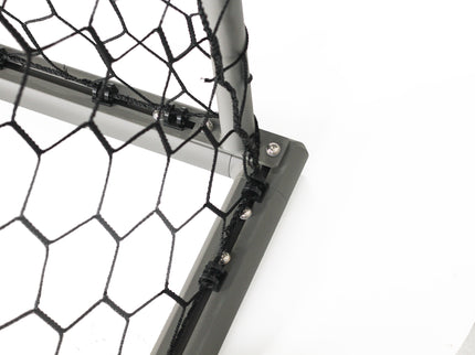 Vallerta 12 X 6 Ft. ALUMINUM Heavy Duty Soccer Goal with Premium Net, All Season, Rust Proof, Super Durable, Regulation Size.