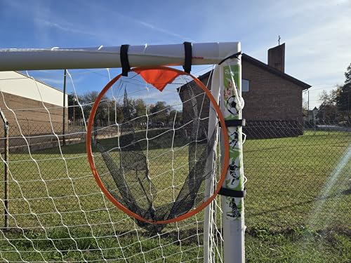 Vallerta® Portable Soccer Corner Target Goal, Set of 2 (Goal not Included) 16"/20"