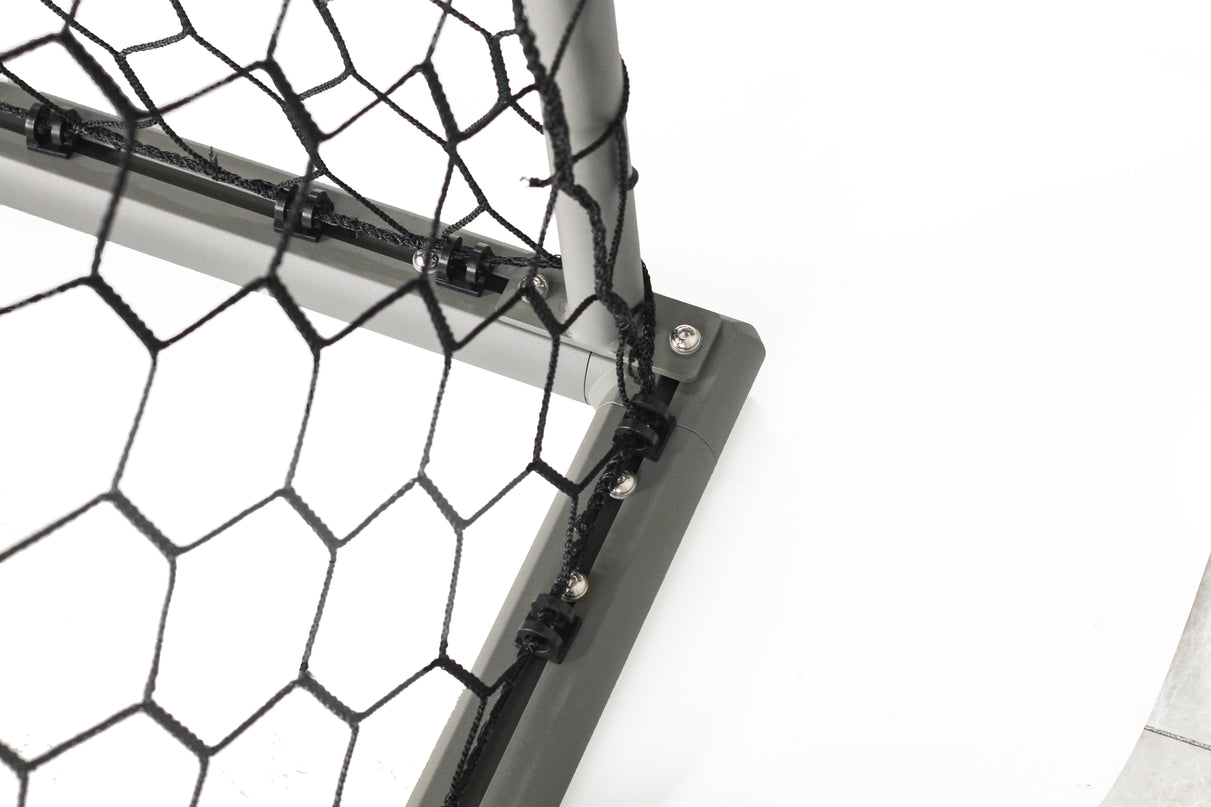 Vallerta 24 X 8 Ft. ALUMINUM Heavy Duty Soccer Goal with Premium Net, All Season, Rust Proof, Super Durable, Regulation Size.