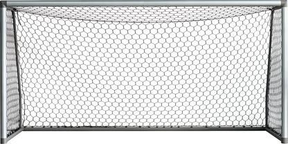 Vallerta 18 X 7 Ft. Heavy Duty Aluminum Soccer Goal with Premium Net, All Season, Rust Proof, Super Durable, Regulation Size.