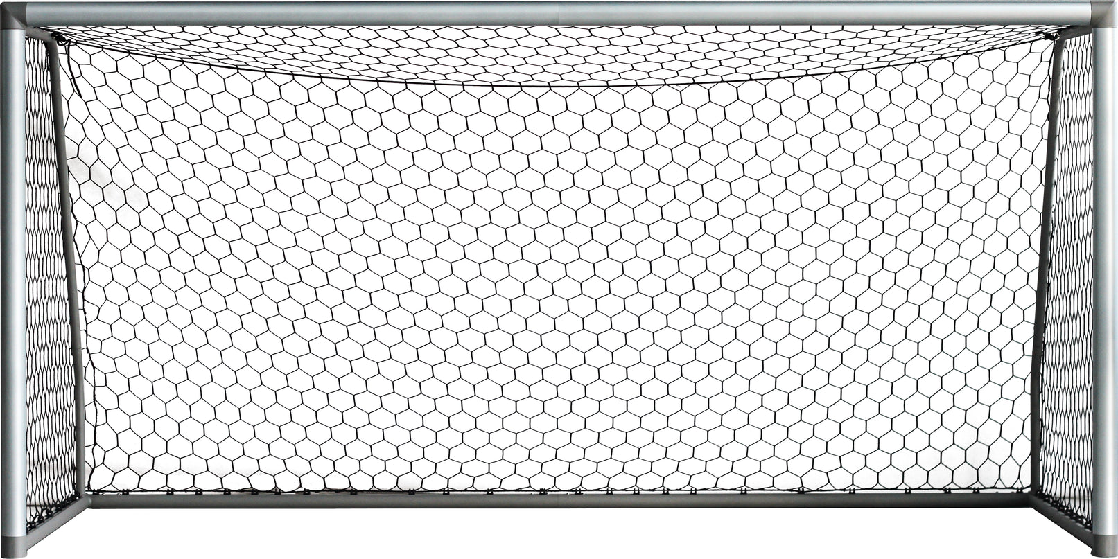 Vallerta 21 X 7 Ft. ALUMINUM Heavy Duty Soccer Goal with Premium Net, All Season, Rust Proof, Super Durable, Regulation Size.