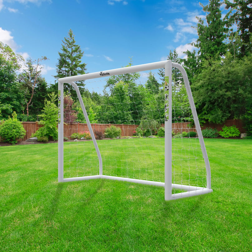Vallerta® PVC 12 X 6 Ft. Soccer Goal w/Carry Bag & Weatherproof Net