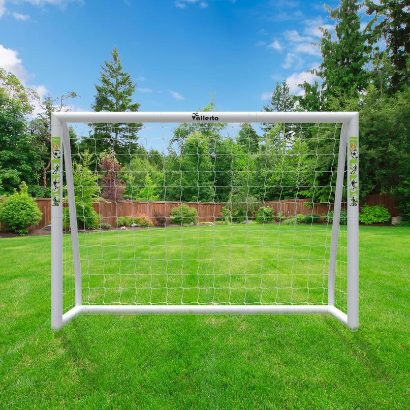 Vallerta® PVC 7 X 5 Ft. Soccer Goal w/Carry Bag & Weatherproof Net