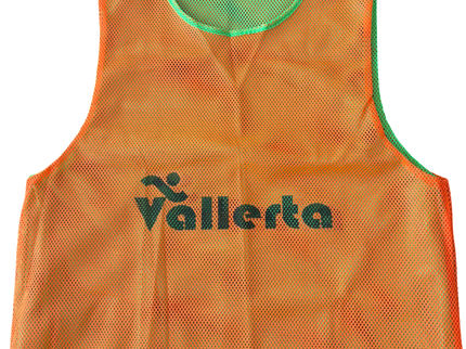 Vallerta Double-sided Soccer Training Vest for Kids & Adults – Lightweight Mesh Scrimmage Pinnies, Sizes S/M/L High Visibility