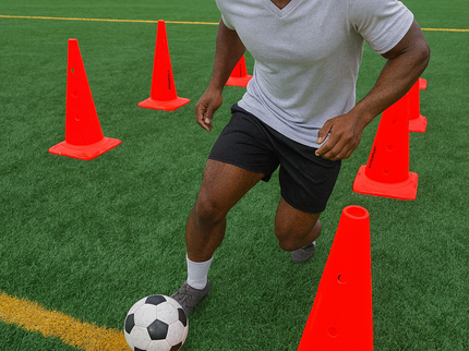 Vallerta Training Cones – 9in / 15in / 20in Agility Marker Cones