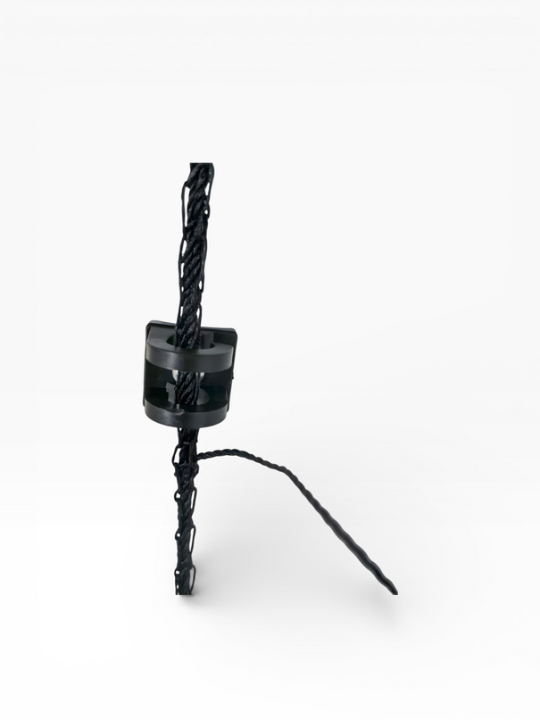 Vallerta 60mm Pre-Installed Quick-Clip Net System & Black HDPE Net. Multiple Sizes (7x5, 10x6, 12x6, 16x7, 18x7) (Copy)