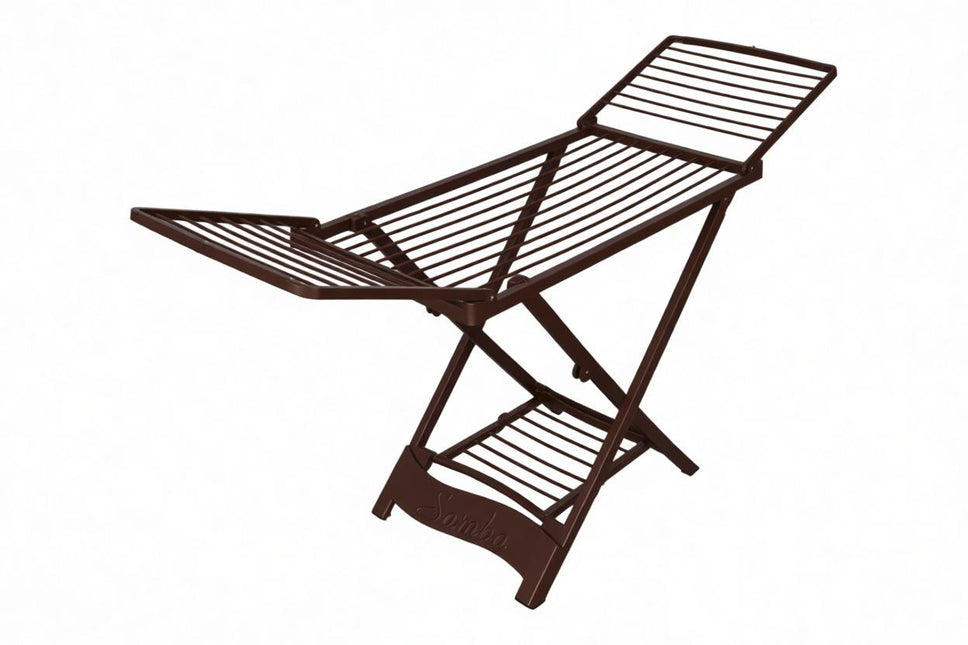 Foldable plastic drying rack