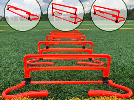 Adjustable Agility Training Hurdles, 5 Height Speed & Jump Hurdles