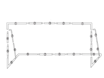 Replacement Parts [ 24'x8' Backyard/Match Goals Only]