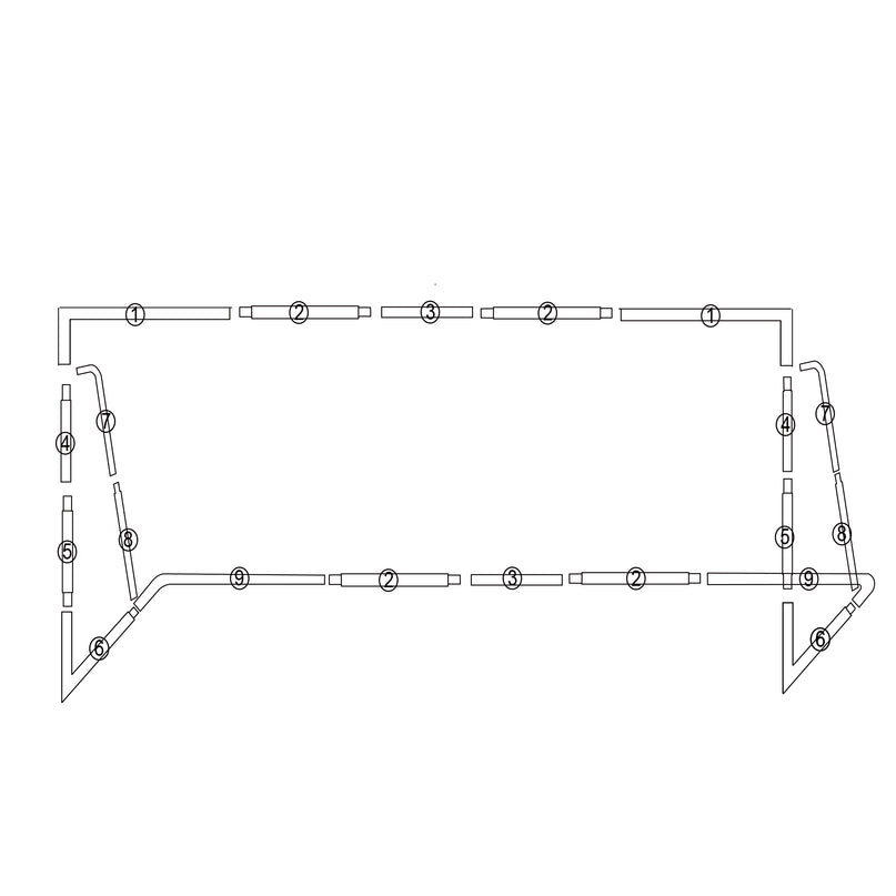 Replacement Parts [ 24'x8' Backyard/Match Goals Only]