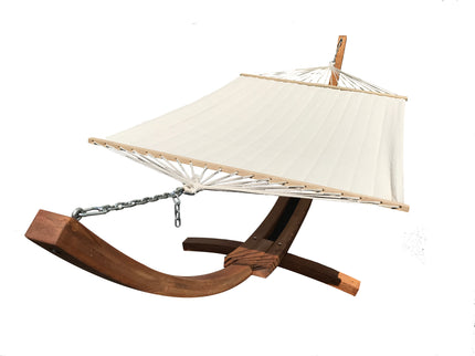 Petra Leisure Deluxe Two-Person Quilted Hammock Bed – Double Padded Cotton Hammock for Indoor & Outdoor Relaxation (Bed Only)