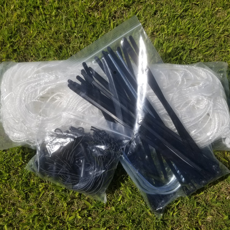 Vallerta® 18 X 7 Ft. Heavy Duty Steel Frame Goal w/Weatherproof Net