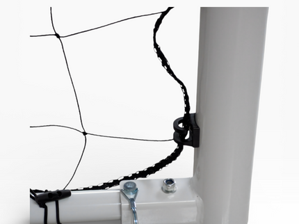 Vallerta 60mm Pre-Installed Quick-Clip Net System & Black HDPE Net. Multiple Sizes (7x5, 10x6, 12x6, 16x7, 18x7) (Copy)