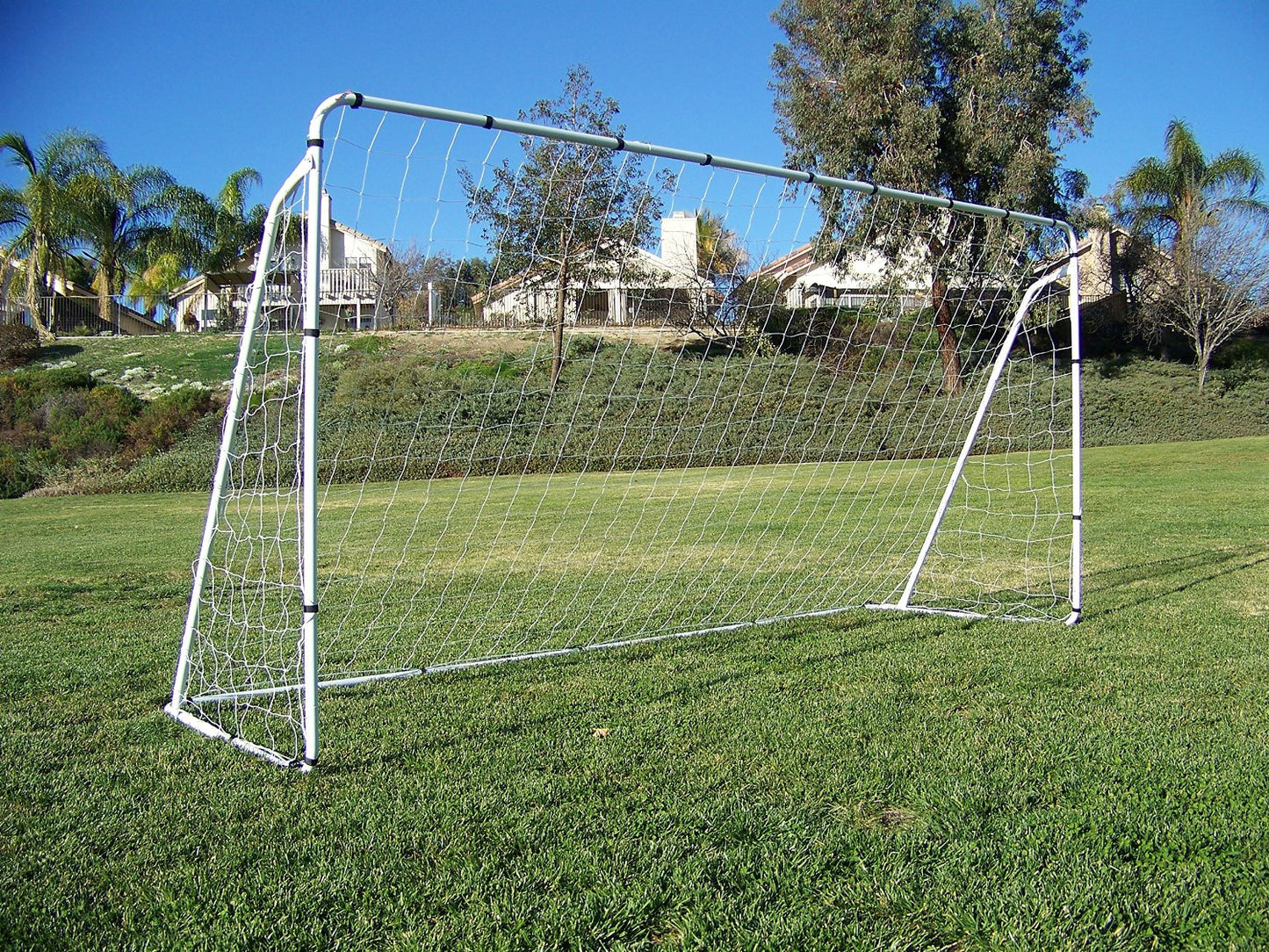 Vallerta® 12 X 6 Ft. Steel Soccer Goal w/Weatherproof Net