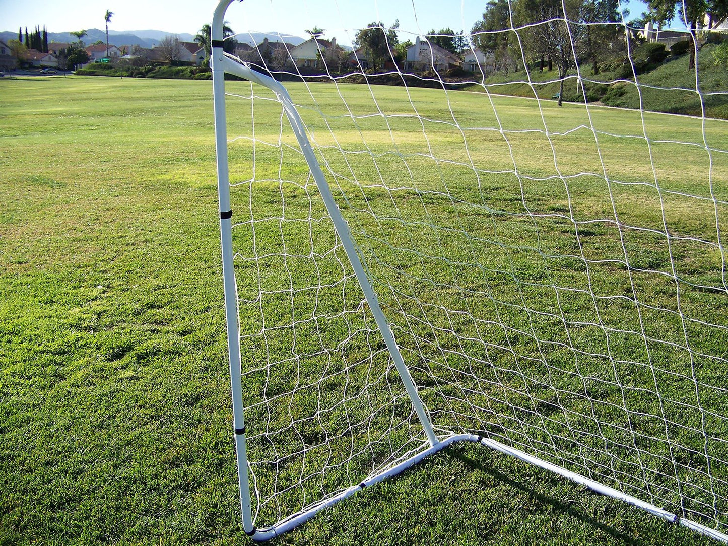 Vallerta® 12 X 6 Ft. Steel Soccer Goal w/Weatherproof Net