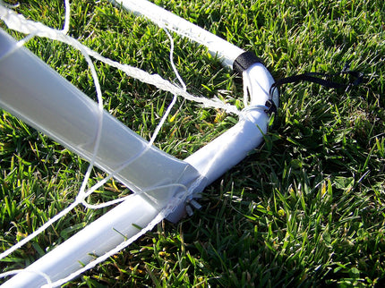 Vallerta® 12 X 6 Ft. Steel Soccer Goal w/Weatherproof Net