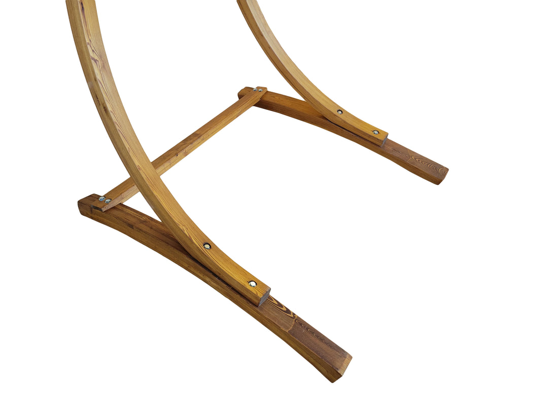 7 ft Wooden Arc Hammock Chair Sets