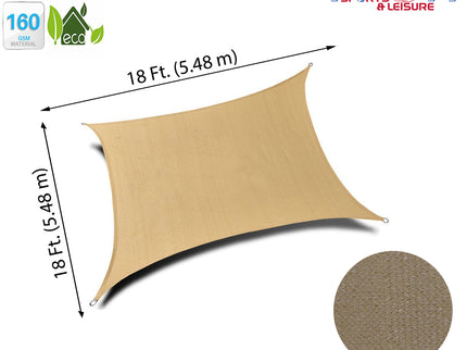 Petra HDPE Square Shade Sail