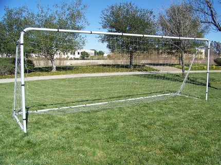 Vallerta® 18.5 X 6.5 Ft. Heavy Duty Steel Frame Goal w/Weatherproof Net