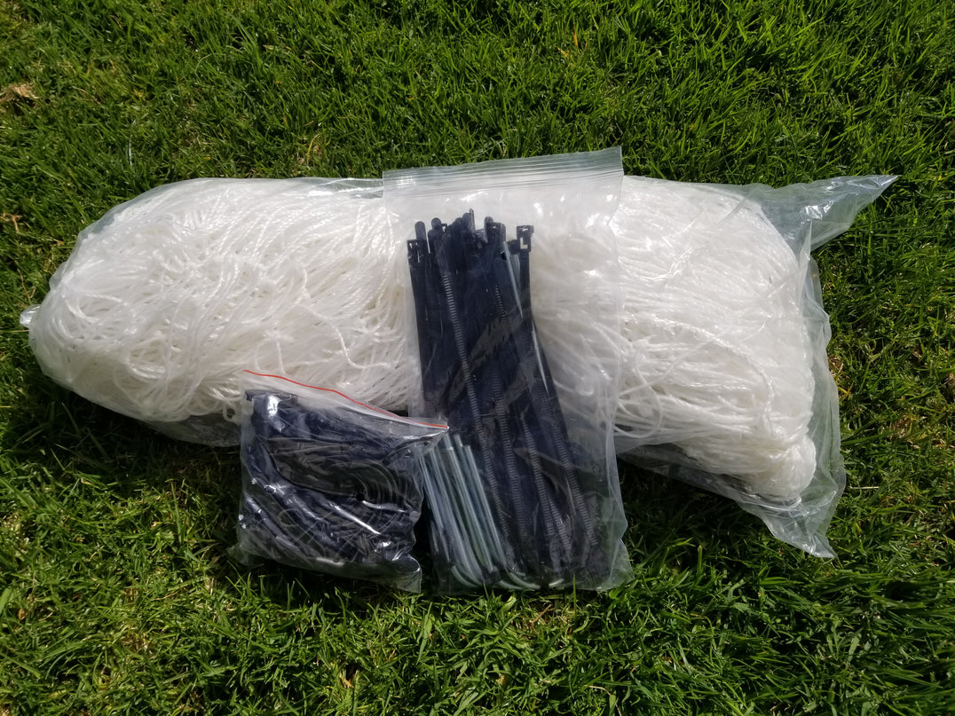Vallerta® 24 X 8 Ft. Heavy Duty Steel Frame Goal w/Weatherproof Net