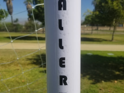 Vallerta® 12 X 6 Ft. PVC Soccer Goal w/Carry Bag & Weatherproof Net