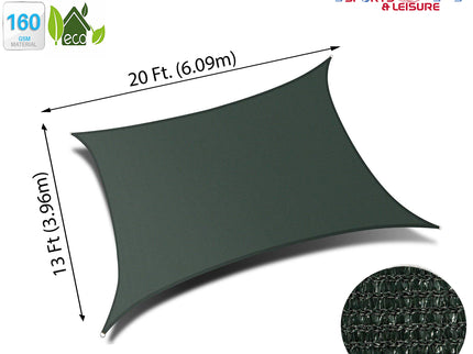 Petra HDPE Rectangle Shade Sail