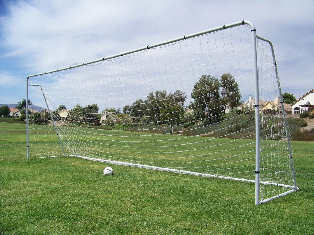 Vallerta® 24 X 8 Ft. Heavy Duty Steel Frame Goal w/Weatherproof Net
