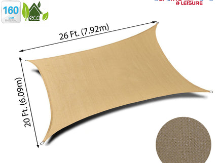 Petra HDPE Rectangle Shade Sail