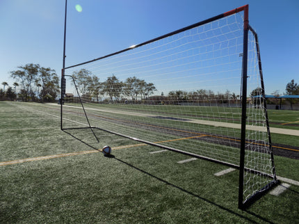 Vallerta® 24 X 8 Ft. Heavy Duty Steel Frame Goal w/Weatherproof Net