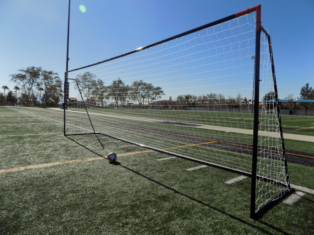 Vallerta® 24 X 8 Ft. Heavy Duty Steel Frame Goal w/Weatherproof Net